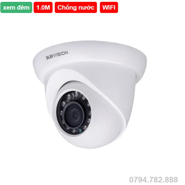 Camera Ip KBVision KX-1012N 1.0 Megapixel