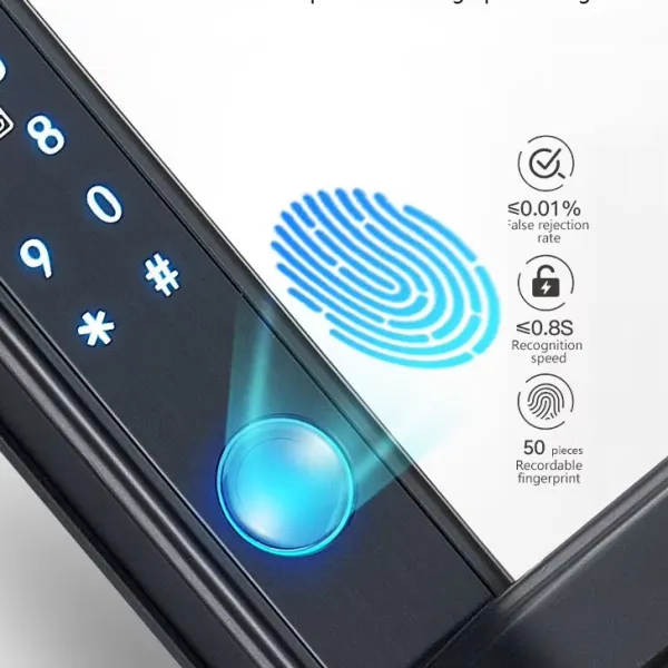 Khóa Vân Tay Cửa Nhôm Kapler KL-218BL