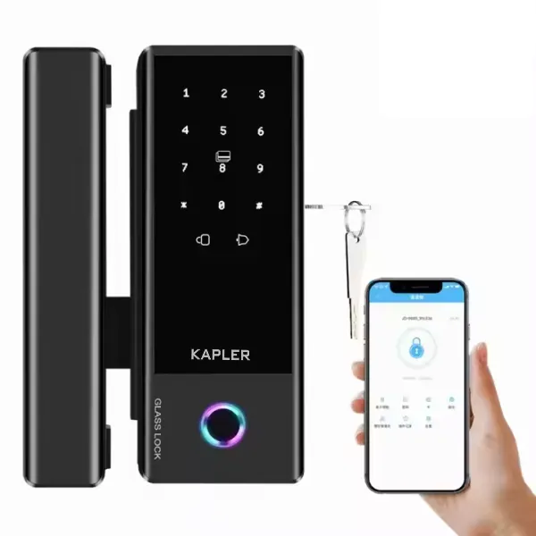 Khóa Vân Tay Cửa Kính Kapler KL-410BL