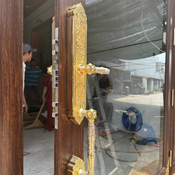 Khóa Cửa Đại Sảnh Kassler KL-999 Mạ Vàng