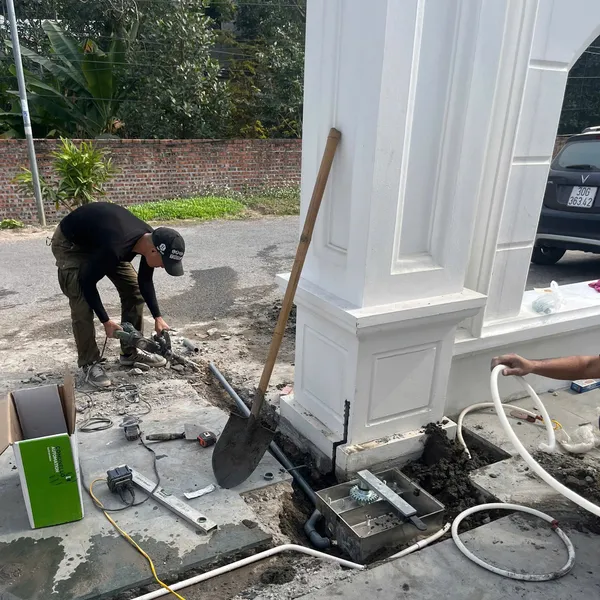 Cổng Âm Sàn POWERTECH PU350 24V 600Kg Taiwan