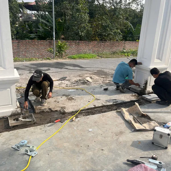 Cổng Âm Sàn POWERTECH PU350 24V 600Kg Taiwan