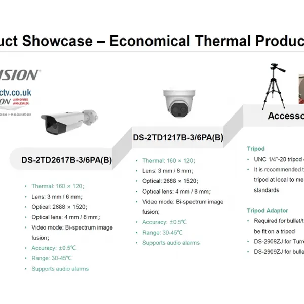 Camera IP đo thân nhiệt HIKVISION DS-2TD2617B-6/PA(B)