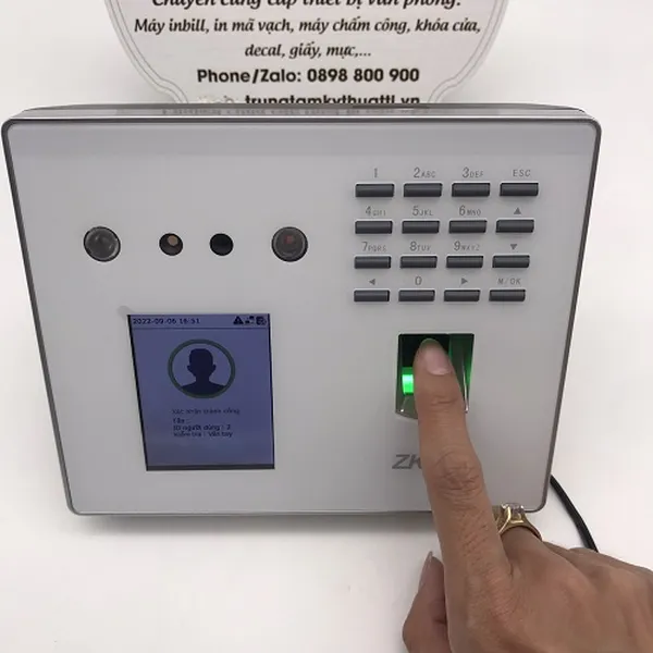 Máy Chấm Công Khuôn Mặt Zkteco MB40VL