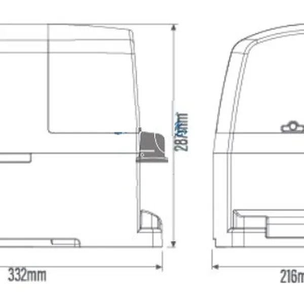 Motor Cổng Lùa Powertech PSA1500