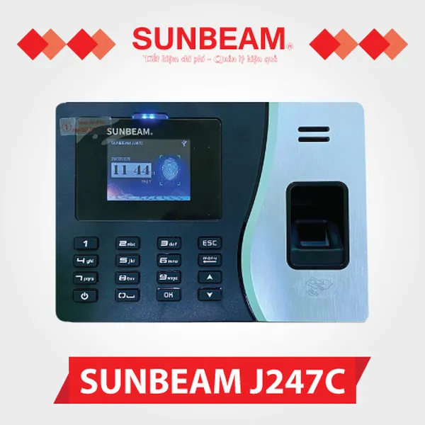 Máy Chấm Công Vân Tay Sunbeam J247C