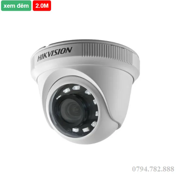 Camera HD-TVI Dome hồng ngoại 2.0 Megapixel HIKVISION DS-2CE56D0T-IR