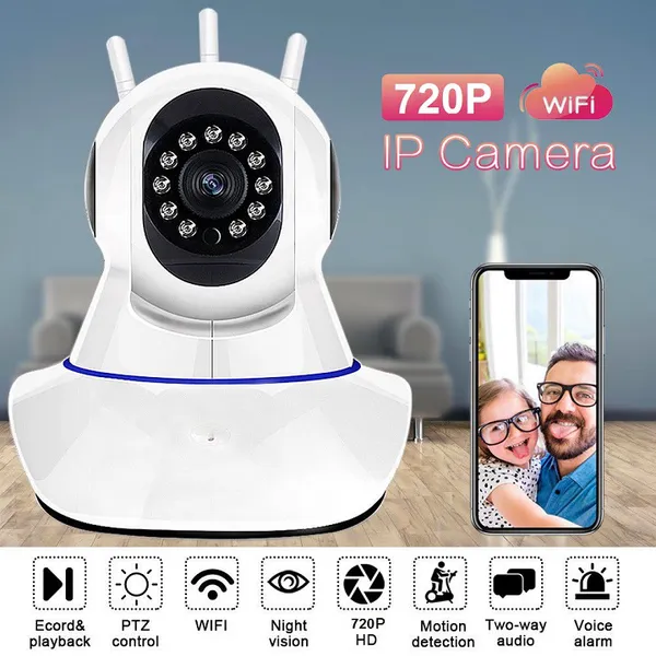 Camera Wifi Không dây Yoosee 2.0MP HD 3 Râu 1080p