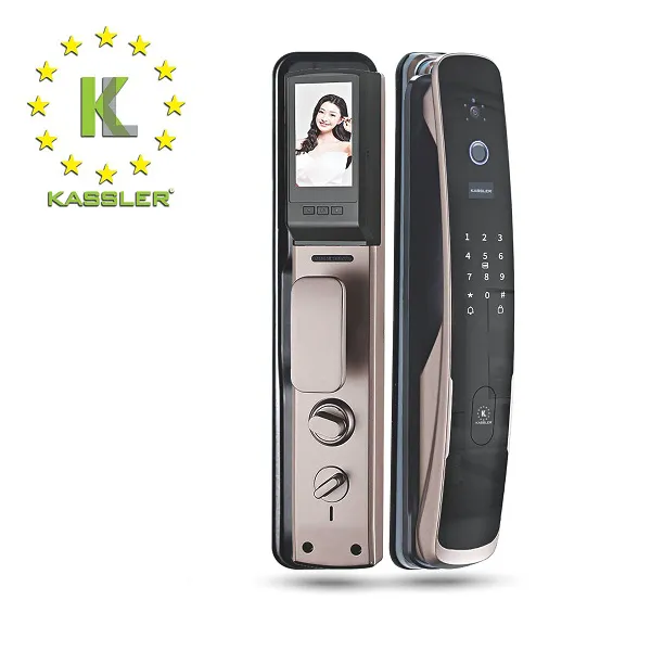 Khóa Cửa Vân Tay Kassler KL-878C (Có chuông hình)