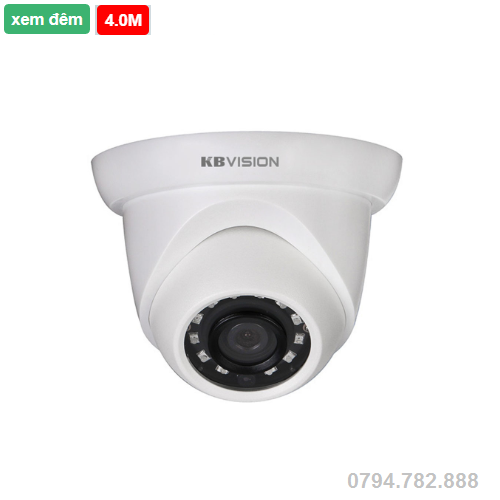Camera IP Kbvision KX-4002N2 4.0 Megapixel