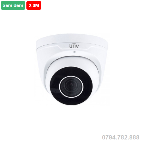 Camera Uniview IPC3632ER3-DPZ28-C 2.0 Megapixel, hồng ngoại 30m, chuẩn H265