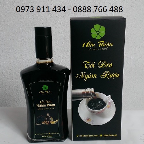 rượu tỏi đen rượu tỏi đen