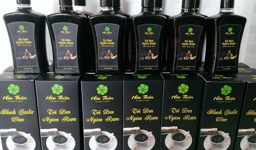 rượu tỏi đen rượu tỏi đen