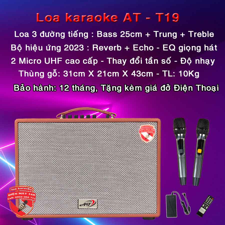Loa karaoke mini T19 giá bao nhiêu ? 
