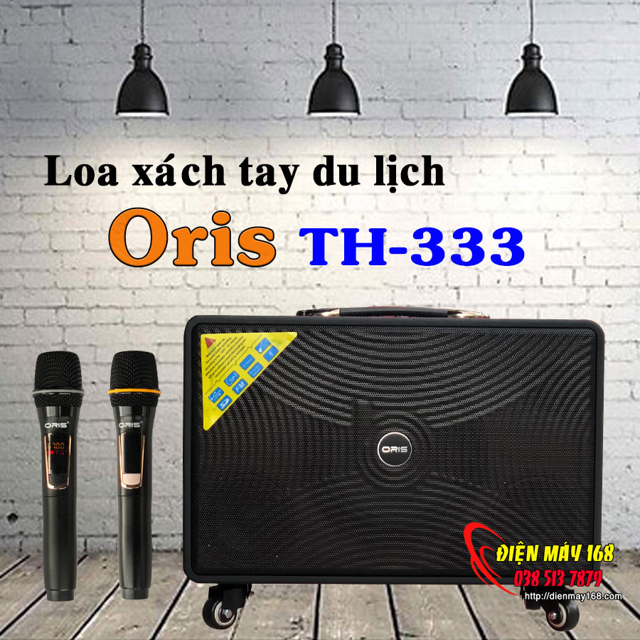 Loa xách tay hát karaoke bluetooth Oris TH-333 Giá 4.890k
