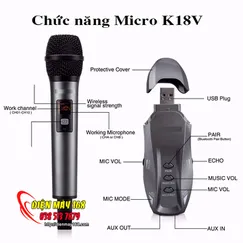 Micro karaoke không dây bluetooth hát trên ô tô hay nhất giá rẻ | Kat Audio
