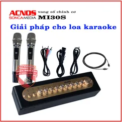 Tìm hiểu về vang số chỉnh cơ Mi30s cho loa kéo và amply