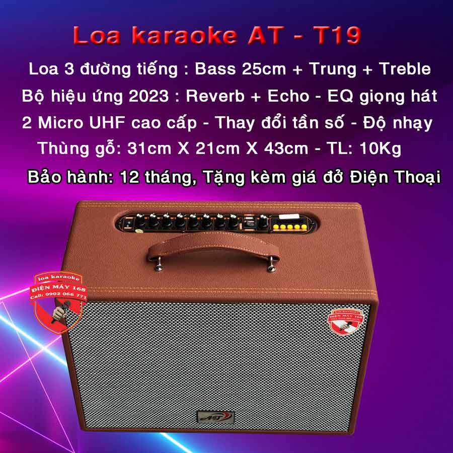 Loa karaoke mini T19 giá bao nhiêu ? 