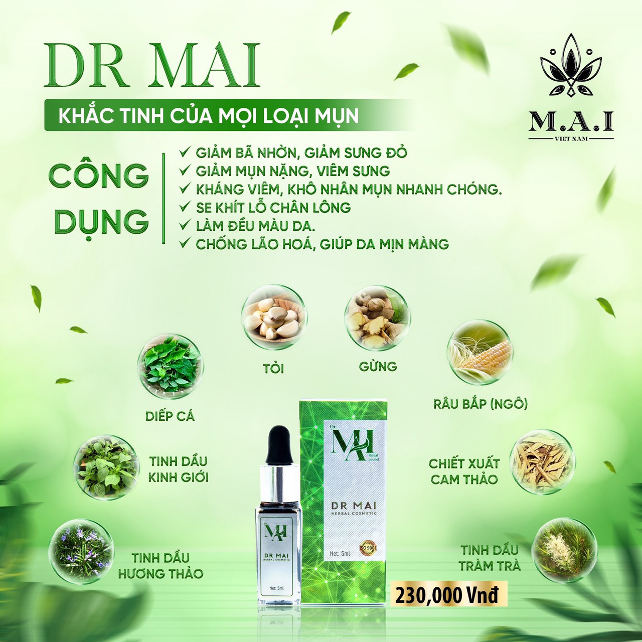 Review trị mụn Dr Mai - Liên hệ Dược sĩ tư vấn 0902.906.357 - maivietnam.vn