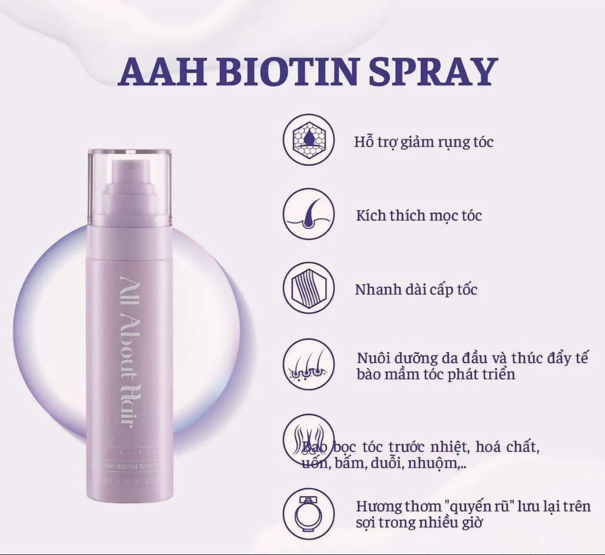 xịt tóc biotin xịt tóc biotin