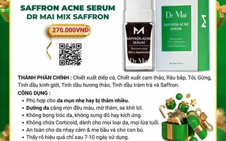 Dr Mai Mix Saffron Chính Hãng