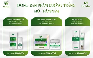Dr Mai trị nám có tốt không, hiệu quả nhanh không? Cách điều trị nám, tàn nhang, nám gò má, nám mảng, nám chân sâu.
