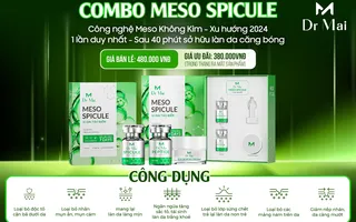 Meso Spicule ko kim - Cấy Vi Gai Tảo Biển 7 ngày căng bóng