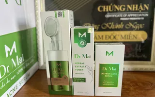 Combo Dr Mai Mix, SRM Dr Mai và Toner date mới sx 8/2023