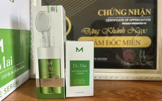 Combo Dr Mai Mix và Sữa Rửa Mặt Dr Mai