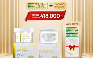 Combo Body Kiwi và Tẩy tế bào chết Kiwi