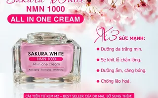 Sakura White NMN1000 (Full Size 25gram) - Kem Face dưỡng da ban ngày