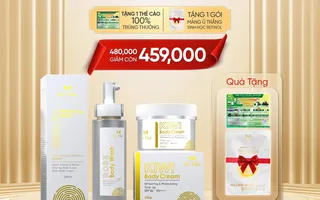 Body Kiwi và sữa tắm hoa hồng Dr Mai