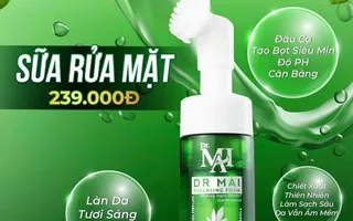 Dr Mai Cleansing Foam 100ml (giữ nguyên chất lượng chuẩn USA) - Sữa rửa mặt