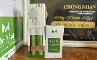 Combo Dr Mai và Sữa Rửa Mặt Dr Mai