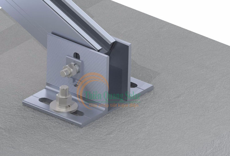 Cách lắp đặt pin năng lượng mặt trời trên mái bê tông Cách lắp đặt pin năng lượng mặt trời trên mái bê tông