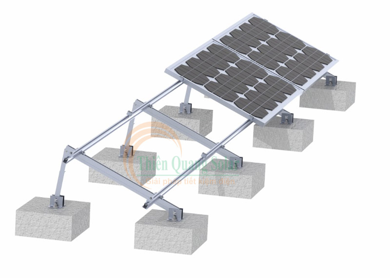 Cách lắp đặt pin năng lượng mặt trời trên mái bê tông Cách lắp đặt pin năng lượng mặt trời trên mái bê tông