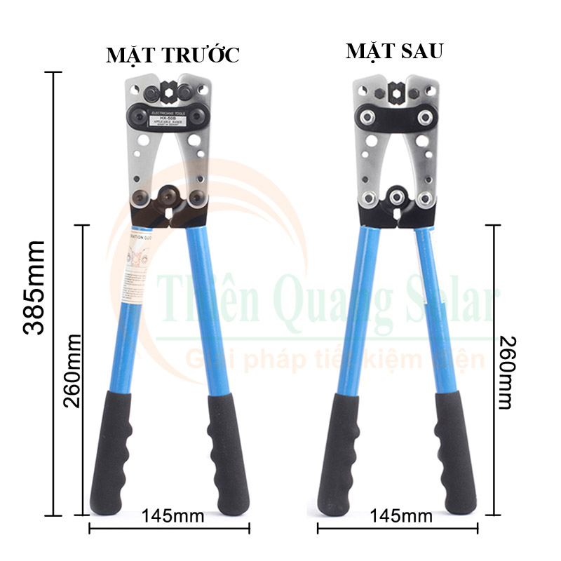 Kìm bấm cos pin rỗng 6-50mm Kìm bấm cos pin rỗng 6-50mm