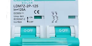 Cầu dao CB DC 125A 2P 500V hãng Leader