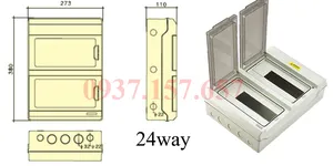 Kích thước tủ điện năng lượng mặt trời