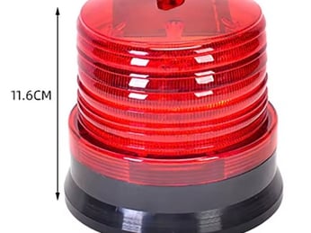 Đèn chớp cảnh báo công trình dùng năng lượng mặt trời