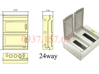 Kích thước tủ điện năng lượng mặt trời