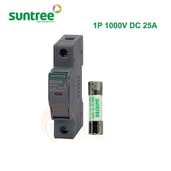 Cầu chì 1000V DC 25A hãng Suntree