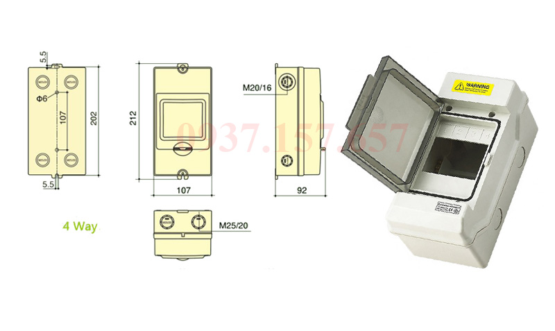 Kích thước tủ điện năng lượng mặt trời Kích thước tủ điện năng lượng mặt trời