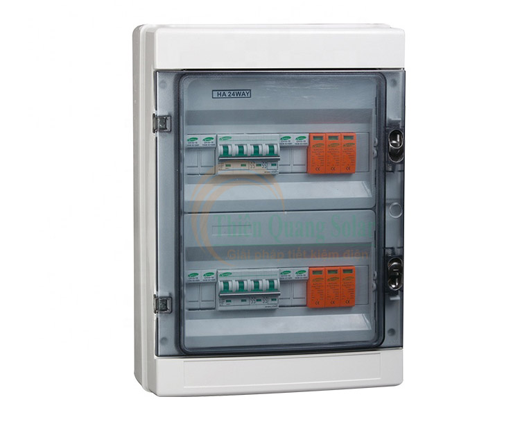 Tủ điện năng lượng mặt trời 24 đường  Tủ điện năng lượng mặt trời 24 đường