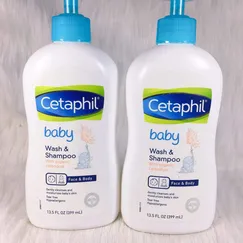 ?Sữa tắm dưỡng ẩm cho bé Cetaphil Baby Wash Shampoo with organic calendula  (1)