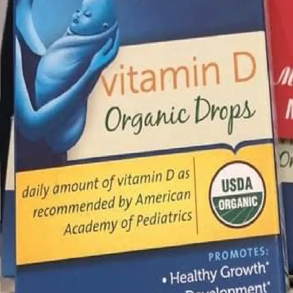 Mommy's Bliss Vitamin D Organic Drops