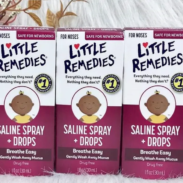 Nhỏ Mũi Little Remedies Saline Drops