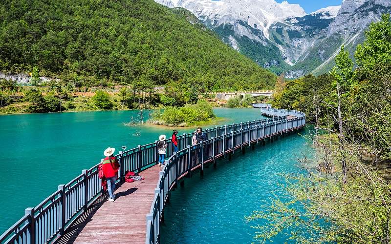 Bạch Thủy Hà xinh đẹp trong mắt du khách du lịch Lệ giang cổ trấn vào mùa thu (Ảnh sưu tầm) Bạch Thủy Hà xinh đẹp trong mắt du khách du lịch Lệ giang cổ trấn vào mùa thu (Ảnh sưu tầm)