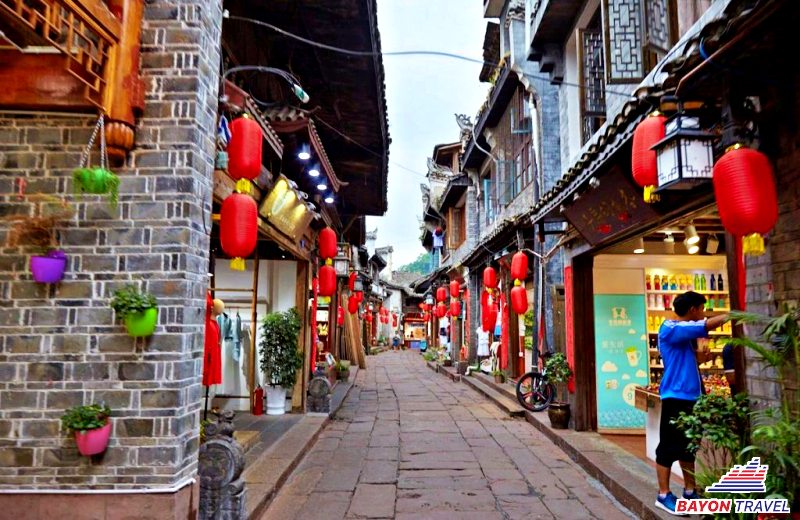 Những con hẻm được lát đá cuội Những con hẻm được lát đá cuội