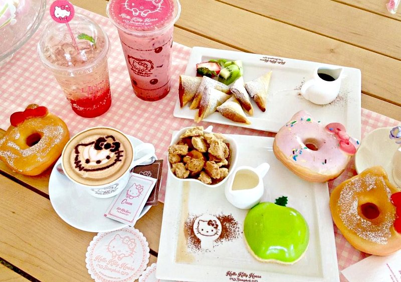 Các món ăn đặc biệt tại nhà hàng Hello Kitty – du lịch Thượng Hải Các món ăn đặc biệt tại nhà hàng Hello Kitty – du lịch Thượng Hải